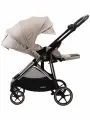 Прогулочная коляска Peppy Amici (Beige) рама Gold Переставной блок