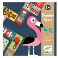 Настольная игра DJECO Домино Животные, разнообразный