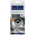 Faber-Castell Набор карандашей чернографитных Goldfaber 1221 6 шт с ластиком и точилкой (114000), 6 шт.