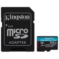 Карта памяти Kingston 512Gb microSDXC Canvas Go Plus 170MB/s Read UHS-I, C10, U3, V30, A2/A1 Memory Card (SDCG3/512Gb)