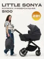 Коляска универсальная 2в1 Little Sonya S100, для новорожденных