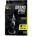 Корм для собак сухой для крупных пород GRAND PRIX Large Adult dog с курицей, 12 кг.