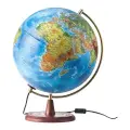 Глобус с подсветкой физико-политический GlobusOff d=32 см