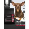 Сухой корм с ягненком ( без пшеницы) для собак мелких пород PUMI-RUMI CLASSIC премиум 5кг, 7мм гранула.
