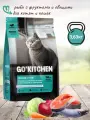 GO! Kitchen Carnivore Grain Free - Беззерновой корм для котят и кошек с чувствительным пищеварением, с лососем и морской рыбой (3,63 кг )