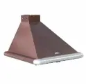 Вытяжка каминная Elikor Сатурн 50П-180-В1Л медный антик/нержавеющая сталь управление: ползунковое (1 .
