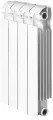 Радиатор биметаллический Global Style Plus 500 мм 4 секции 1 боковое подключение белый
