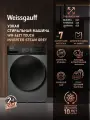 Фронтальная стиральная машина Weissgauff WM 4627 Touch Inverter Steam Grey