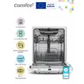 Встраиваемая посудомоечная машина Comfee CDWI604i, 60 см, 3 корзины, 14 комплектов, 8 программ, луч на полу, аквастоп