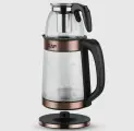 Электрический чайник RAF, 2 в 1: чайник и заварник, мощность 1500Вт, 2 л и 800мл