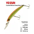 Воблер для троллинга Yo-Zuri Crystal Minnow Deep Diver 130F R1136, 130 мм, 24 гр, 3-6+ м, #HOBG