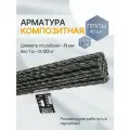 Арматура композит пруты 12 мм ТУ (D 11 мм) стеклопластиковые 40 шт. по 1,2 м