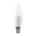 Лампа светодиодная LED 13вт E14 теплый матовая свеча | код 38107 | FERON (3шт. в упак.)