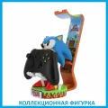 Фигурка подставка для геймпада/телефона Cable Guys: Ёж Соник Делюкс-издание Лайт Ап (Sonic The Hedgehog Deluxe Edition Lights Up) Ёж Соник (So.