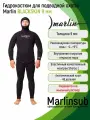Гидрокостюм для подводной охоты Marlin BLACKSKIN 9 мм р. 58, черный
