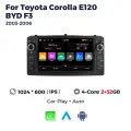 Автомагнитола MEKEDE Android для Toyota Corolla E120 2003-2006 BYD F3 Carplay мультимедийный плеер автоаудио головное устройство навигация GPS мультимедийный плеер, 2din, головное устройство, GPS-навигация магнитола