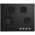 Газовая варочная панель Beko HINW 64229 S 64 см, 4 конфорки электроподжиг газконтроль, черный
