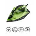 Утюг Polaris PIR 2550AK 3m с вертикальным отпариванием и защитой от накипи, мощность 2400 Вт / Зеленый, черный