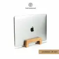 Интерьерная подставка настольная для ноутбука TwinsWood из дерева. Размер 24 мм.
