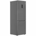 Холодильник с морозильником LG GA-B459SMQM, серебристый, 374 л, инверторный компрессор, No Frost