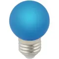 Лампа светодиодная Volpe шар G45 E27 1W синяя для гирлянды Белт Лайт LED-G45-1W/BLUE/E27/FR/С