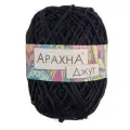 Пряжа ARACHNA Jute 100% джут 5 шт. х 100 г 90 м № 002 чёрный