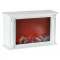 Светодиодный камин с эффектом живого пламени, 33х21 см, батарейки, Koopman International