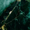 Самоклеящаяся антивандальная пленка для декора мебели и кухонных фартуков. Изумрудный мрамор (70х250 см).
