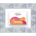 Рама багетная 20x25 для картин на холсте, пластиковая, без стекла и задника, ВсеПодрамники