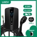 Домашняя зарядная станция для электромобилей, настенная, 22 кВт, Тип 2 IEC62196 App управления