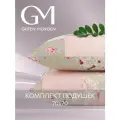 Подушка 70x70 комплект 2шт. Guten Morgen, наполнитель силиконизированное волокно