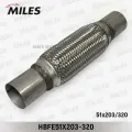 HBFE51X203320 MILES Труба гофрированная универсальная 51X320 (203-320)