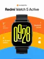 Наручные смарт часы Xiaomi Redmi Watch 5 Active, электронные для спорта, шагомер с силиконовым ремешком Bluetooth