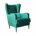 Кресло Прованс Центр Мебель, велюр, с жесткими подлокотниками