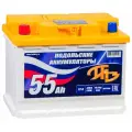 Аккумулятор автомобильный ПАЗ Подольские Аккумуляторы 55 А/ч 480 А прям. пол. Росс. авто (242x175x190)
