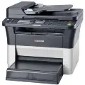 Kyocera 1102M63RU0/1102M63RUV/1102M63RU2/1102M63NX2/1102M63DZ2 МФУ лазерный Ecosys FS-1025MFP , A4, ч/б, печ. до 25 стр/мин, скан. до 18 стр/мин. (ч/б) 6 стр/мин. (цвет), 600 x 1800 dpi (печать) 600x600dpi (скан), USB, RJ-45