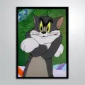 Постер без рамы/Том и Джерри Недовольство Tom and Jerry
