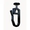 Крючки для штор с замком для потолочного карниза или шины, Черный (упаковка 20 штук)