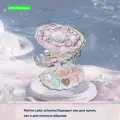 Шестицветная палетка теней Flower Knows Ракушка и жемчуг (матовые + перламутровые оттенки, без осыпания)