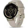 Смарт-часы Garmin Venu 3S Soft Gold French Gray 010-02785-02