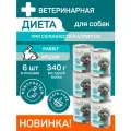Влажный диетический корм для собак Zoodiet (Зоодиет) Hypoallergenic Rabbit Кролик (гипоаллергенно), 340 г х 6 шт.