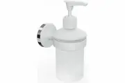 Дозатор для мыла Fora LORD, белый, нержавеющая сталь, 180 мл