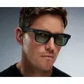 Умные очки Ray-Ban Wayfarer Matte Black/Transition Graph.Green RW4008 601S1M 53-22-155 (Прозрачный/графитово-зеленый Transitions)