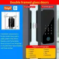 Smart Glass Door Lock Asia-Teco, 2 Way-Framed Door