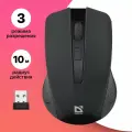 Мышь компьютерная Defender Accura MM-935, беспроводная, оптическая, 1600 dpi, USB, черная