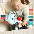 Развивающая мягкая игрушка для малышей Помощник Котик Happy Snail