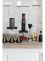 Блендер ASTIX ABL-2840 электрический погружной мультифункциональный со спиралайзером, черный, 800 Вт