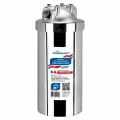 Магистральный фильтр Аквабрайт АБФ-НЕРЖ-10ББ из нержавеющей стали для холодной и горячей воды