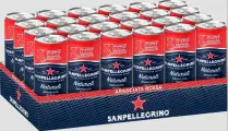 Газированный напиток Sanpellegrino красный апельсин 0.33 л. Х 24 шт.