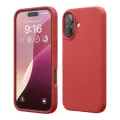 Elago силиконовый чехол для iPhone 16, Soft silicone (Liquid) Red